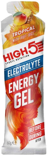 HIGH5 EnergyGel Electrolyte Tropisk60gr HIGH5 EnergyGel Electrolyte Tropisk60gr