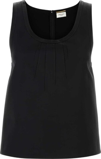 Saint Laurent Dame Topper Svart M, Saint Laurent Dame Topper Svart M,