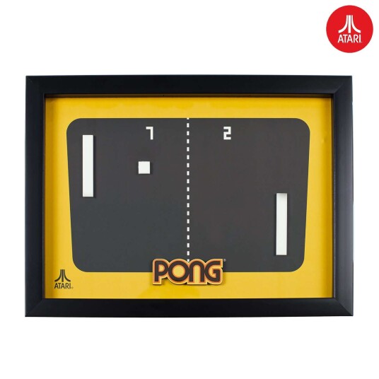 Thumbsup Official Atari 3D Wall Art   Pong Collection