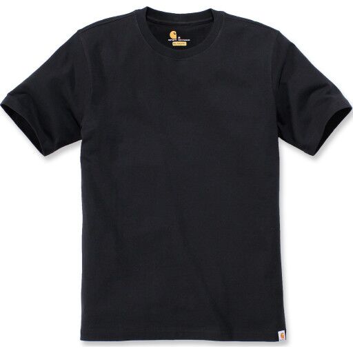 Carhartt Men's Relaxed Fit Heavyweight Short Sleeve T-Shirt S , Black
