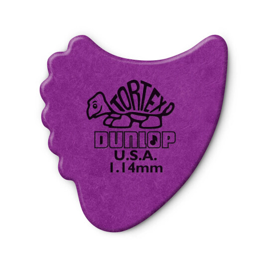 Dunlop 414r114 Tortex Fin 72-Pack