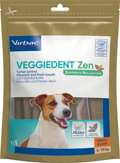 Virbac Veggiedent Zen Small 15 Stk Virbac Veggiedent Zen Small 15 Stk
