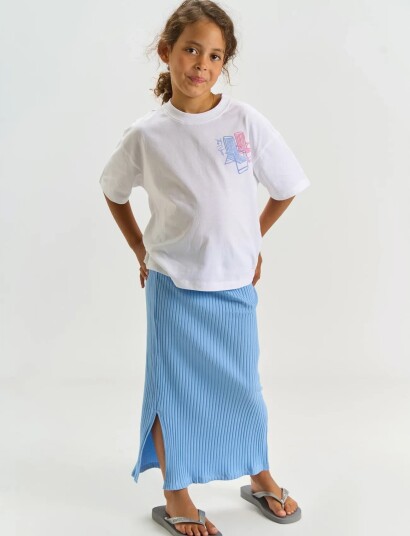 The New Tnthora Os S_S Tee White 134/140 The New Tnthora Os S_S Tee White 134/140