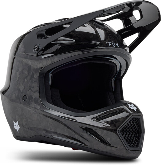 FOX Crosshjelm V3 RS Karbon Svart FOX Crosshjelm V3 RS Karbon Svart