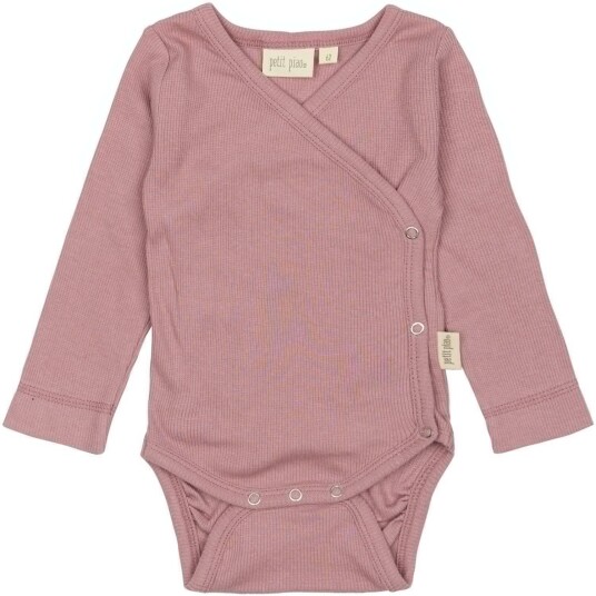 Petit Piao Nostalgic Rose PPDi Body L/S Fold Over NOOS 74