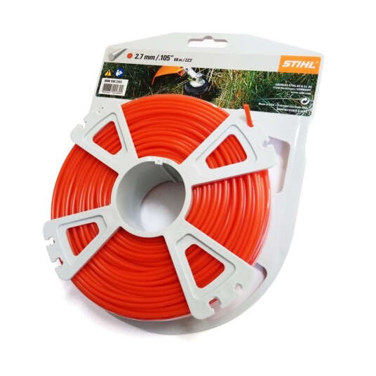 Stihl Trimmertråd rund Ø 2,7 mm x 65 m Trimmertråd Stihl Trimmertråd rund Ø 2,7 mm x 65 m Trimmertråd