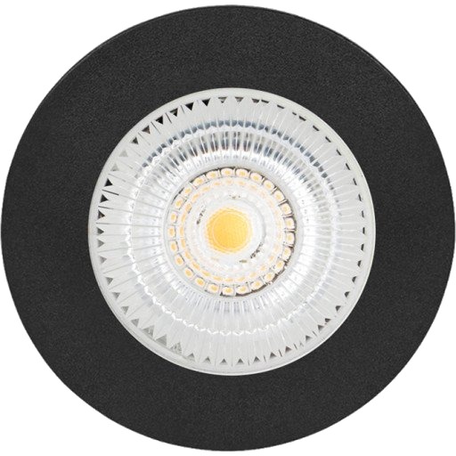 Hilux D1 Gen3   Fullspektret Innfelt Led Spot   2,8 W   Ra97 2700K   Svart
