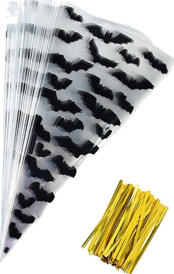Catsson Cellofan Kremmerhus Halloween Flaggermus PK01610