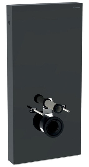 Geberit Monolith Modul, 101 cm Til vegghengt toalett, Lava glass