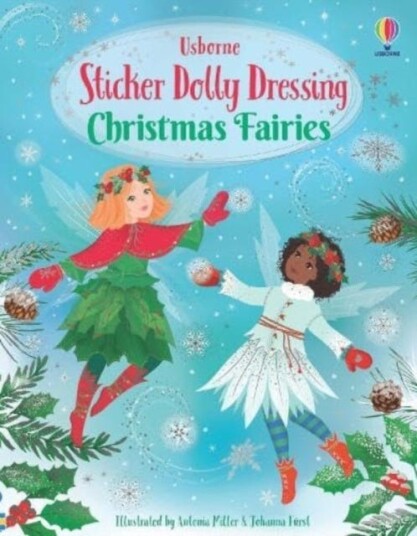 Sticker Dolly Dressing Christmas Fairies Sticker Dolly Dressing Christmas Fairies