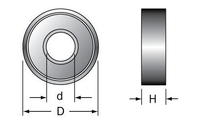Cobolt M-135 Styrelager 13 x 5 mm Maskintilbehør & forbruk