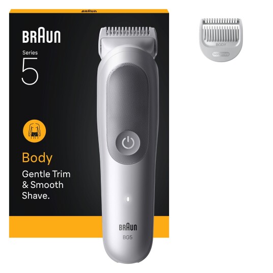Braun Kroppstrimmer Styler BG 5500 Gentle Grey Braun Kroppstrimmer Styler BG 5500 Gentle Grey