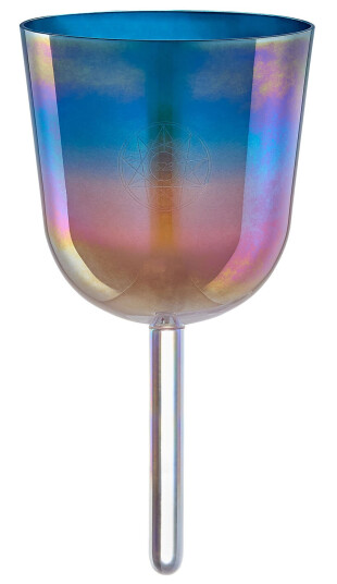 Meinl ESOLCSB528 Crystal Singing Bowl Essence Solfeggio MI 528 Hz