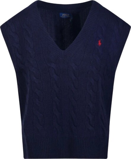 Polo Ralph Lauren 2/15 Wool Cash Rws Sls Plo Navy L Polo Ralph Lauren 2/15 Wool Cash Rws Sls Plo Navy L
