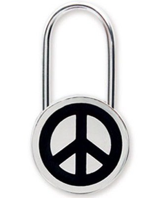 Peace Fake Piercing
