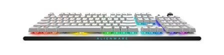 Alienware Tri-Mode Aw920k - Tastatur - Alienfx Per Nøkkel Rgb / 16,8 Millioner Farger - Trådløs - 2.4 Ghz Bluetooth 5.1 Usb - Qwerty - Amerikansk Engelsk - Tastsvitsj: Cherry Mx Red - Månelys