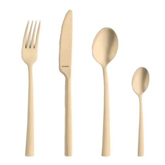 Amefa - Manille bestikksett 16 deler matt champagne Amefa - Manille bestikksett 16 deler matt champagne