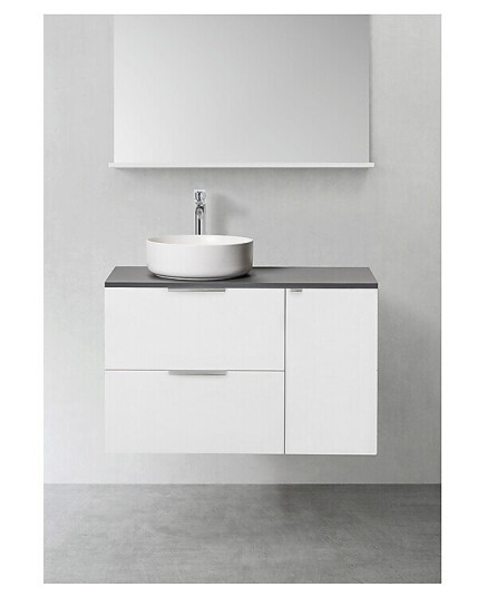 Hafa Shape 900 Servantskap m/2 skuffer 90x45,3x53,5 cm Push Open Hvit Matt Hafa Shape 900 Servantskap m/2 skuffer 90x45,3x53,5 cm Push Open Hvit Matt