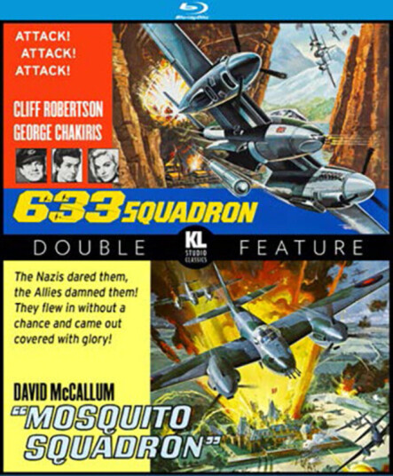 633 Squadron / Mosquito Squadron double Feature Bluray