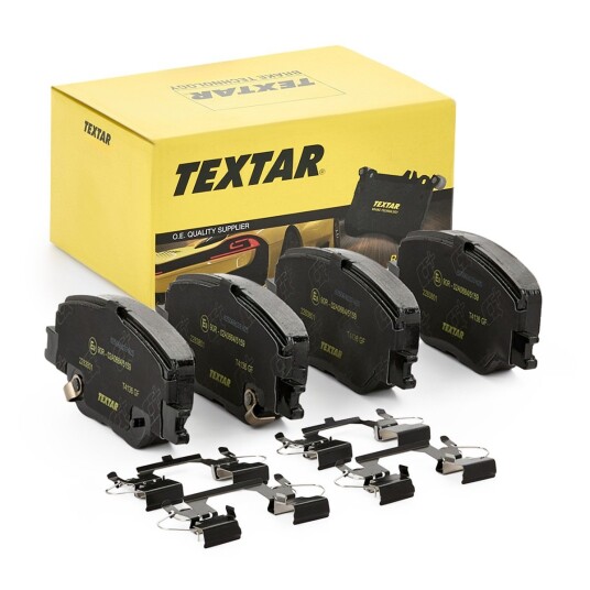 Bremseklosser TEXTAR 2283801 Bremseklosser TEXTAR 2283801