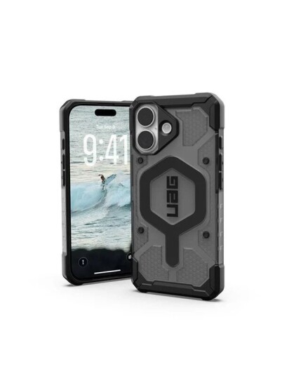 UAG Pathfinder Clear Magsafe Ash/Black - iPhone 17