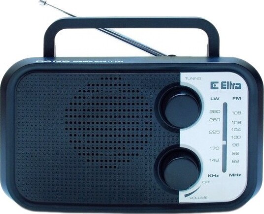 Eltra Dana Radio FM/LW Sort