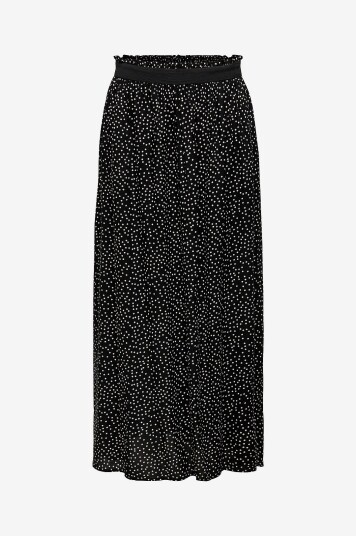 Only Maxi skjørt onlVenedig Aop Life Long Skirt Wvn Svart Only Maxi skjørt onlVenedig Aop Life Long Skirt Wvn Svart