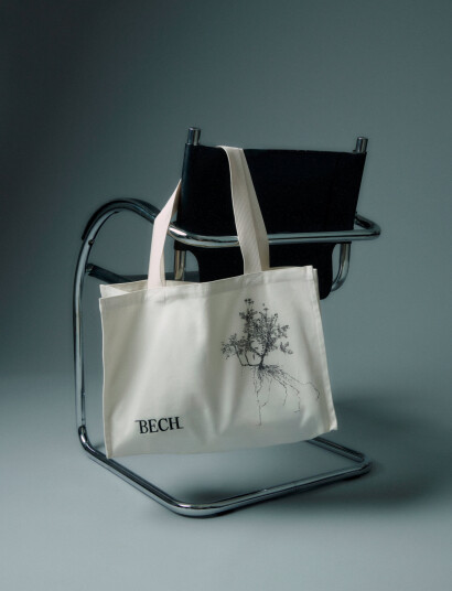 BECH Bech Tree Tote Bag - Cream - ONE SIZE BECH Bech Tree Tote Bag - Cream - ONE SIZE