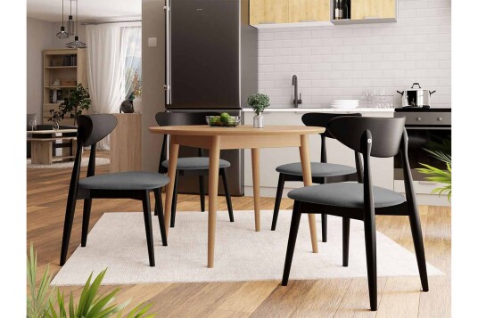 Other Brand Spisegruppe Idelle Rund Grå