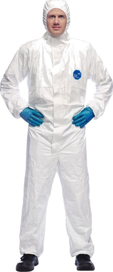 Tyvek Korttidsoverall L 500 Xpert Hvit Tyvek Korttidsoverall L 500 Xpert Hvit