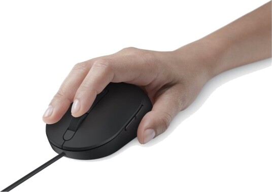 Dell Ms3220 Mus Laser 5 Knapper Kablet Usb 2.0 Svart Med 3 Års Advanced Exchange Service
