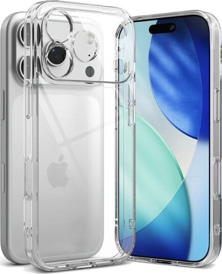 Ringke iPhone 17 Pro Max Fusion Hybrid deksel   Gjennomsiktig
