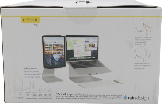 Rain Design mStand360 Laptopstativ Space Grey (kompatibel med MacBook)