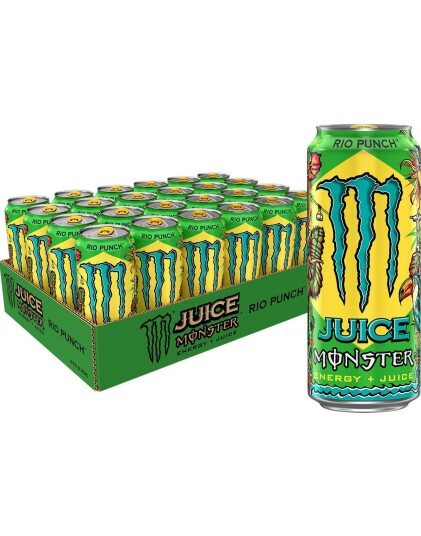 24 stk Monster Energy Juiced Aussie Lemonade Helt Brett 24x500 ml UK Import 24 stk Monster Energy Juiced Aussie Lemonade Helt Brett 24x500 ml UK Import