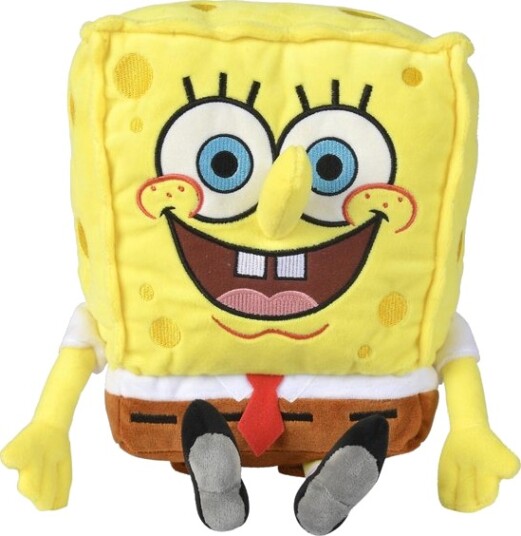 SvampeBob Firkant Plysjbamse 35 cm - Kosedyr i Resirkulert Materiale