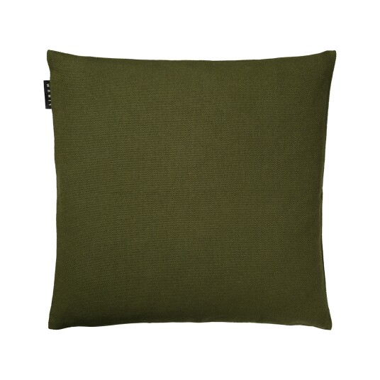 Linum Pepper putetrekk 50 x 50 cm Mørk olivengrønn