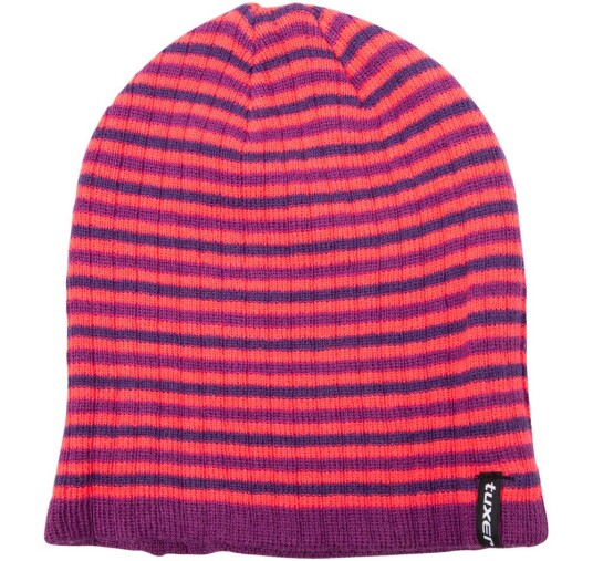 Tuxer Echo Mix Cap Neon Coral Stripe Onesize Pannebånd