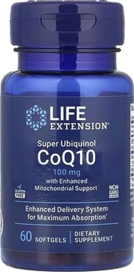 Ubiquinol CoQ10 med shilajit 100 mg – 60 softgels