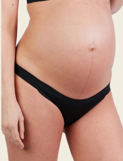 Cache Coeur Maternity Brief Serena Black M
