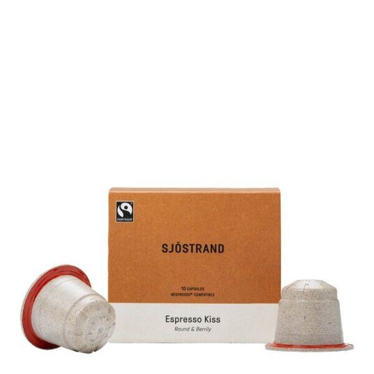 Sjöstrand Espresso Kiss kaffekapsler 10 stk Sjöstrand Espresso Kiss kaffekapsler 10 stk