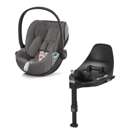 Cybex Babybilstol Cloud Z2 i-Size inkl. Base Z2 Soho Grey