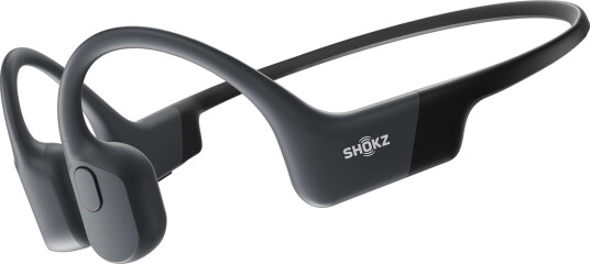 Shokz OpenRun trådløse open-ear hodetelefoner (sort)
