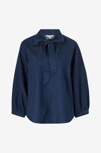 Part Two Denimbluse pwSassi Blå Part Two Denimbluse pwSassi Blå