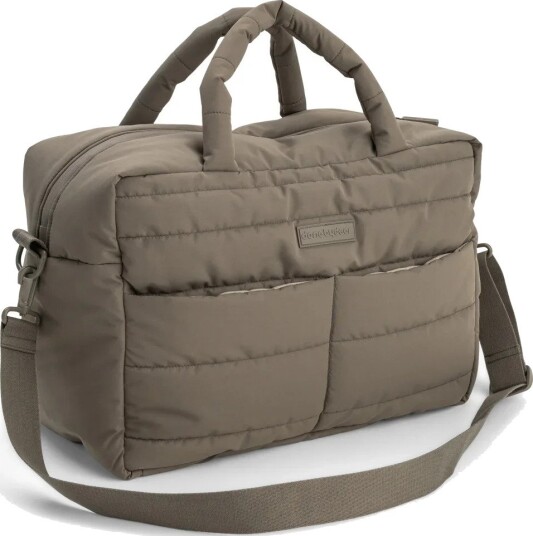 Done by Deer Quilted Changing Bag Taupe TAUPE 41X 21X H 29 cm Done by Deer Quilted Changing Bag Taupe TAUPE 41X 21X H 29 cm