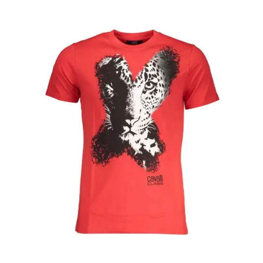 Cavalli Class Herre Topper Rød L,