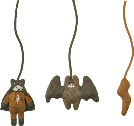Liewood Opphengsleke - Strikket Dukker - 3-Pack - Jones - Superh