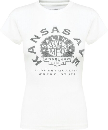 Lee Jeans Record Tee Cream L x 00