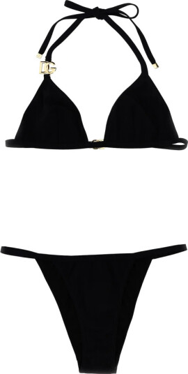 Dolce & Gabbana Dame Svømmetøy Svart L,