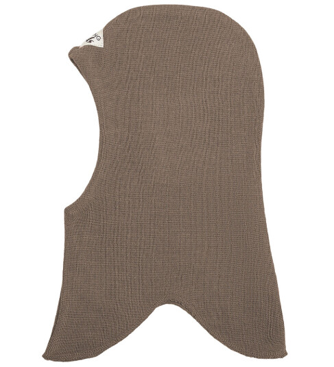 Racing Kids Balaclava Ull/Bomull 2 lags Brown Birch Bark 3 9 md 62 74 Balaclava dobbel Brun
