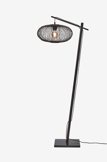 Good&Mojo   Gulvlampe Cango   Svart